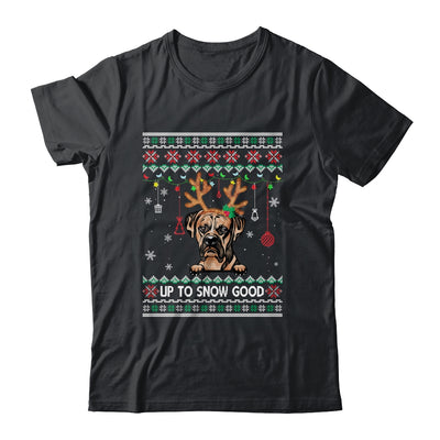 Boxer Dog Reindeer Ugly Christmas Xmas Shirt & Sweatshirt | siriusteestore