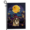 Boxer Witch Halloween Flag Castle Background For Dog Lover Home | siriusteestore