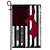 Brain Aneurysm Awareness America Flag Burgundy Ribbon | siriusteestore