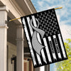 Brain Cancer Awareness America Flag Grey Ribbon | siriusteestore