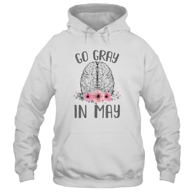Brain Cancer Awareness Go Gray In May Shirt & Tank Top | siriusteestore