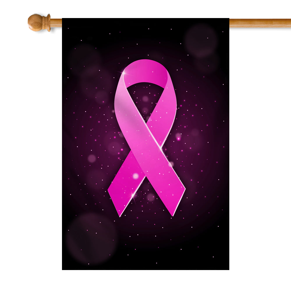 Breast Cancer Awareness Flag Pink Ribbon | siriusteestore
