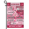 Breast Cancer Awareness Flag in This House We Do Cancer | siriusteestore