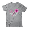 Breast Cancer Awareness Sunflower Faith Bling Bling Shirt & Hoodie | siriusteestore