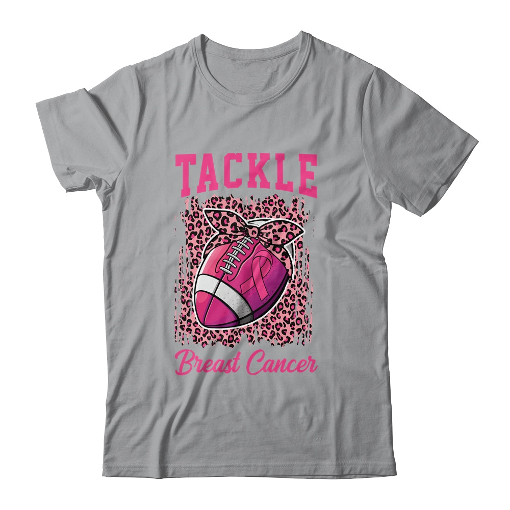 Breast Cancer Awareness Tackle Cancer Football Shirt & Hoodie | siriusteestore