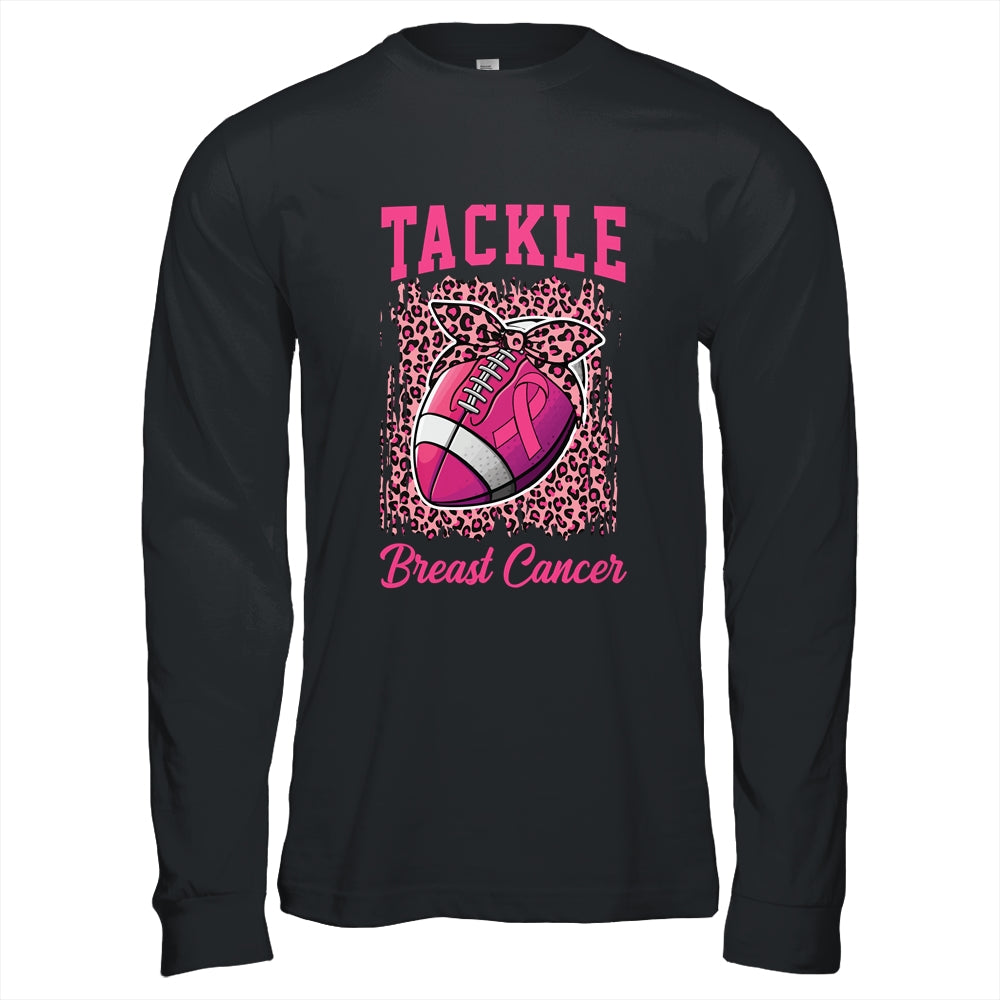 Breast Cancer Awareness Tackle Cancer Football Shirt & Hoodie | siriusteestore
