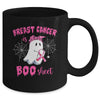 Breast Cancer Is Boo Sheet Ghost Halloween Mug | siriusteestore