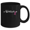 Breast Cancer Warrior Breast Cancer Awareness Pink Ribbon Mug | siriusteestore