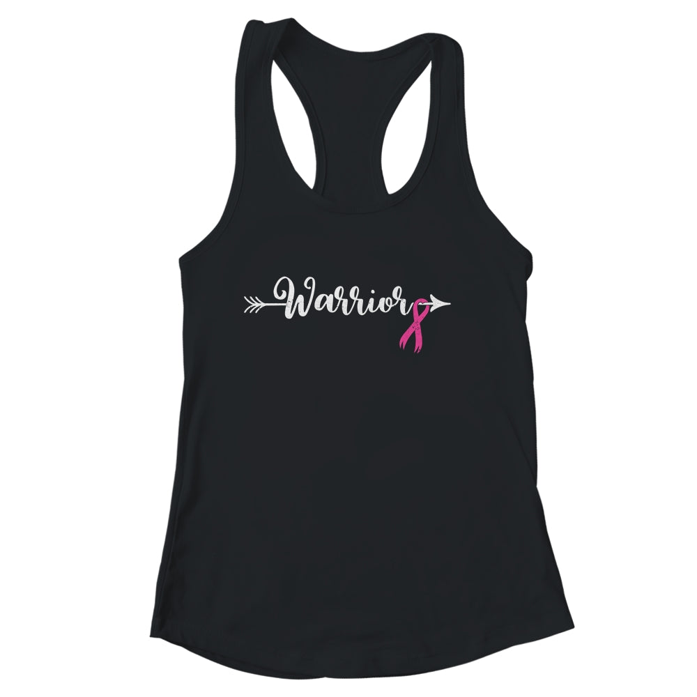 Breast Cancer Warrior Breast Cancer Awareness Pink Ribbon Shirt & Tank Top | siriusteestore