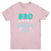 Bro Of The Birthday Girl Family Donut Birthday Youth Shirt | siriusteestore
