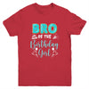 Bro Of The Birthday Girl Family Donut Birthday Youth Shirt | siriusteestore