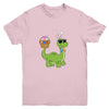 Brontosaurus Bunny Ears Egg Easter Day Dinosaur Dino Boys Youth Shirt | siriusteestore