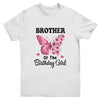 Brother 1st First Birthday Matching Family Butterfly Floral Youth Shirt | siriusteestore