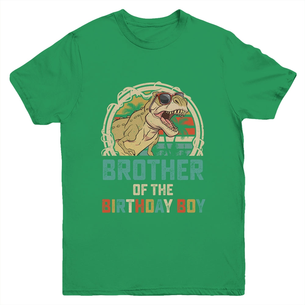 Brother Dinosaur Of The Birthday Boy Matching Family Youth Shirt | siriusteestore