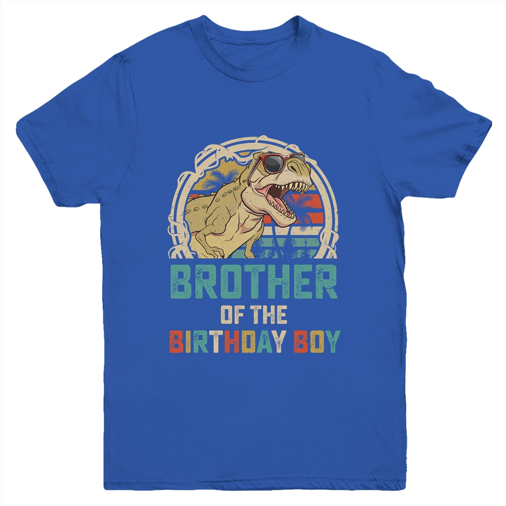 Brother Dinosaur Of The Birthday Boy Matching Family Youth Shirt | siriusteestore