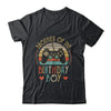 Brother Of The Birthday Boy Vintage Matching Gamer Birthday Shirt & Hoodie | siriusteestore