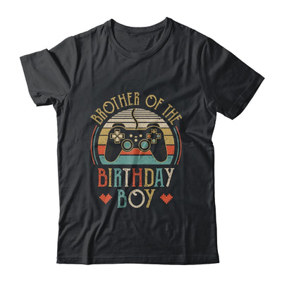 Brother Of The Birthday Boy Vintage Matching Gamer Birthday Shirt & Hoodie | siriusteestore