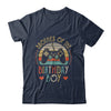 Brother Of The Birthday Boy Vintage Matching Gamer Birthday Shirt & Hoodie | siriusteestore