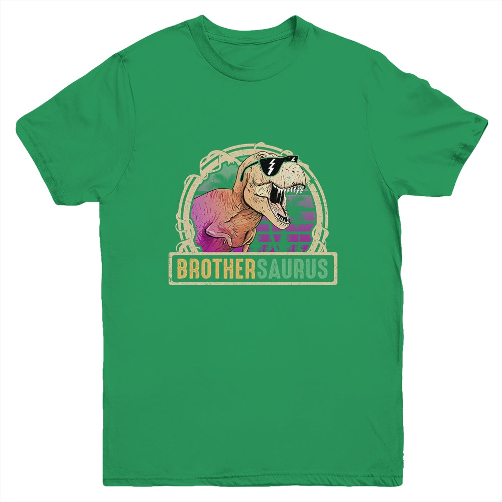 Brother Saurus Brothersaurus T Rex Dinosaur Family Matching Youth Shirt | siriusteestore
