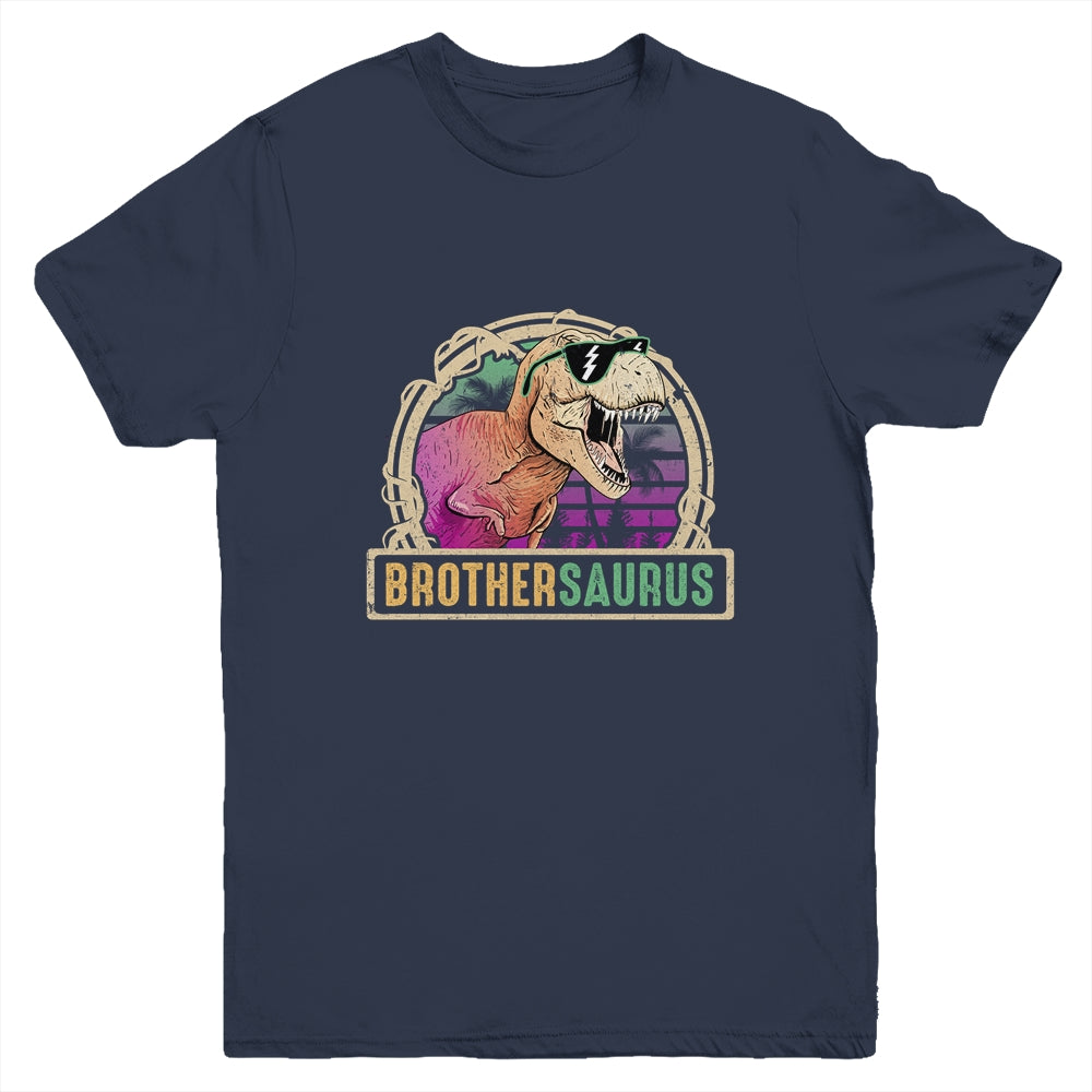 Brother Saurus Brothersaurus T Rex Dinosaur Family Matching Youth Shirt | siriusteestore