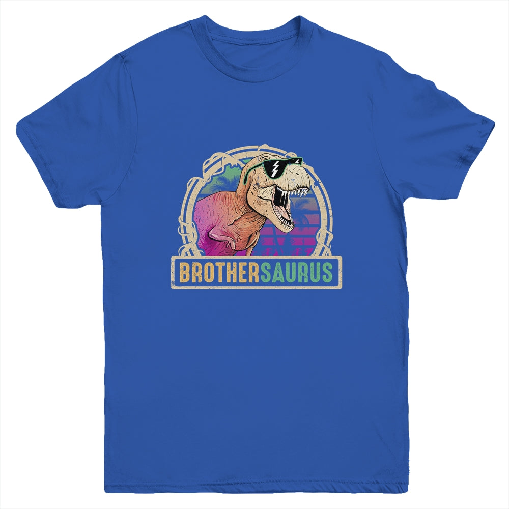 Brother Saurus Brothersaurus T Rex Dinosaur Family Matching Youth Shirt | siriusteestore