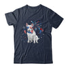 Bull Terrier Dog American USA Flag 4th of July women Lover Shirt & Tank Top | siriusteestore