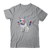 Bull Terrier Dog American USA Flag 4th of July women Lover Shirt & Tank Top | siriusteestore
