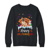 Bulldog HalloThanksMas Halloween Thanksgiving Christmas Shirt & Sweatshirt | siriusteestore
