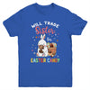 Bunny Eat Chocolate Eggs Will Trade Sister For Easter Candy Youth Shirt | siriusteestore
