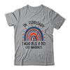 CHD Awareness Rainbow Blue Red Ribbon I Wear Blue Red Shirt & Hoodie | siriusteestore