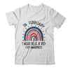 CHD Awareness Rainbow Blue Red Ribbon I Wear Blue Red Shirt & Hoodie | siriusteestore