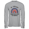 CHD Awareness Rainbow Blue Red Ribbon I Wear Blue Red Shirt & Hoodie | siriusteestore