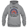 CHD Awareness Rainbow Blue Red Ribbon I Wear Blue Red Shirt & Hoodie | siriusteestore
