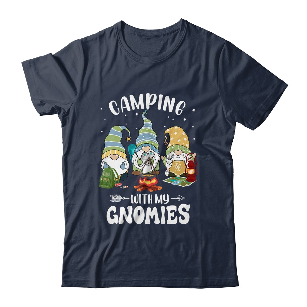 Camping With My Gnomies Funny Gnome Camp Shirt & Tank Top | siriusteestore