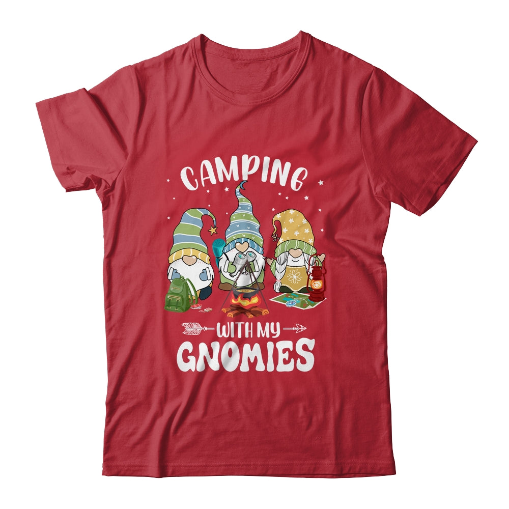 Camping With My Gnomies Funny Gnome Camp Shirt & Tank Top | siriusteestore
