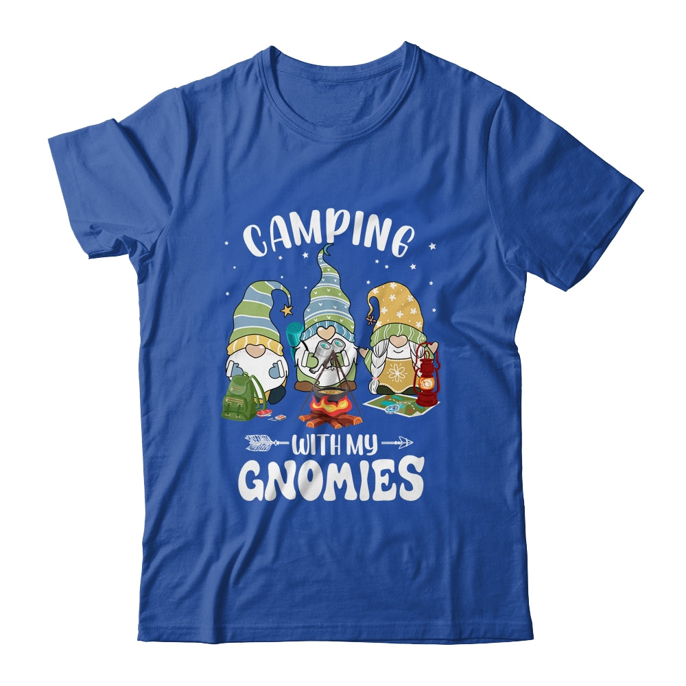 Camping With My Gnomies Funny Gnome Camp Shirt & Tank Top | siriusteestore