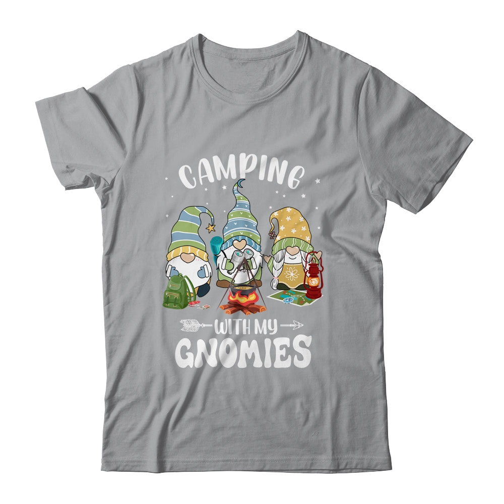 Camping With My Gnomies Funny Gnome Camp Shirt & Tank Top | siriusteestore