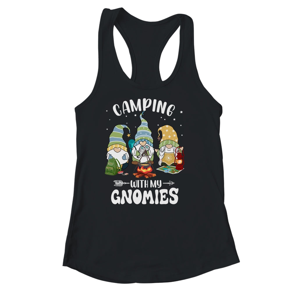 Camping With My Gnomies Funny Gnome Camp Shirt & Tank Top | siriusteestore