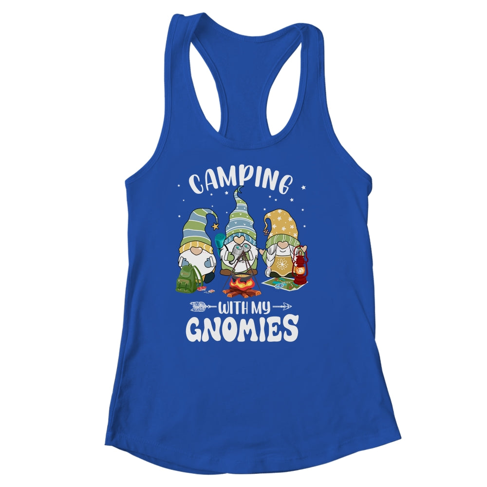 Camping With My Gnomies Funny Gnome Camp Shirt & Tank Top | siriusteestore