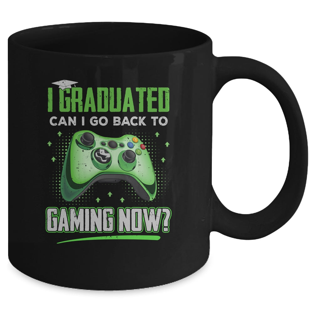 Can I Go Back To Gaming Graduation For Him Her Video Game Mug | siriusteestore