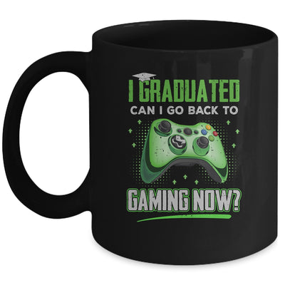 Can I Go Back To Gaming Graduation For Him Her Video Game Mug | siriusteestore