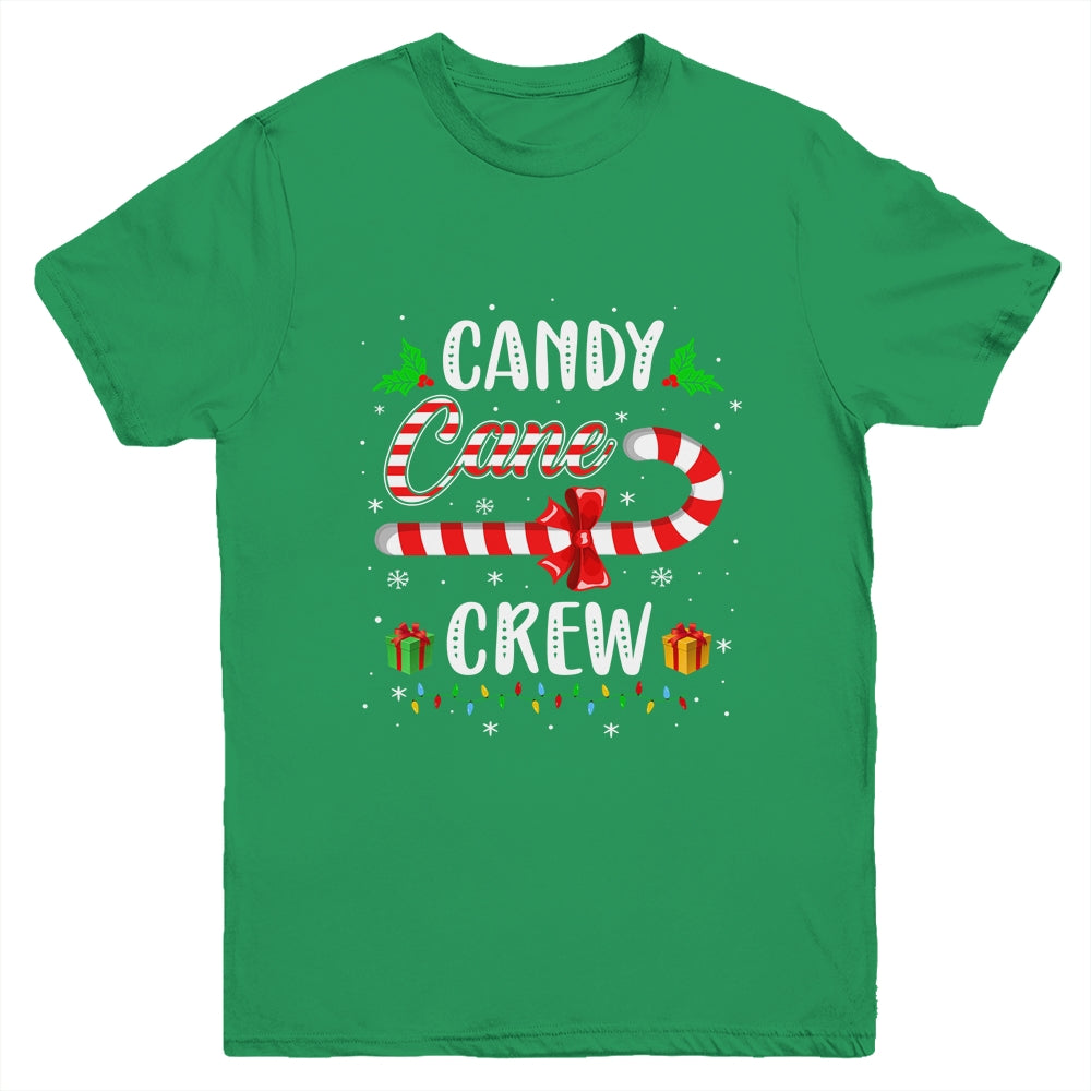 Candy Cane Crew Funny Christmas Candy Lover X-Mas Youth Shirt | siriusteestore