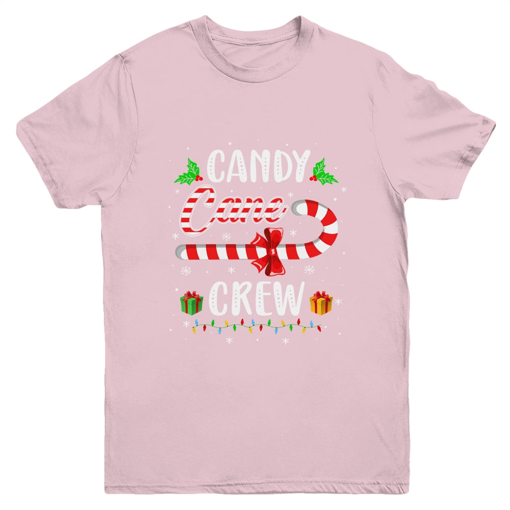 Candy Cane Crew Funny Christmas Candy Lover X-Mas Youth Shirt | siriusteestore
