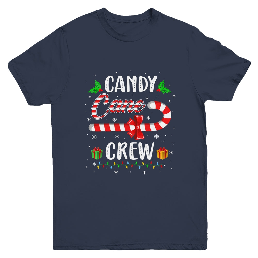 Candy Cane Crew Funny Christmas Candy Lover X-Mas Youth Shirt | siriusteestore