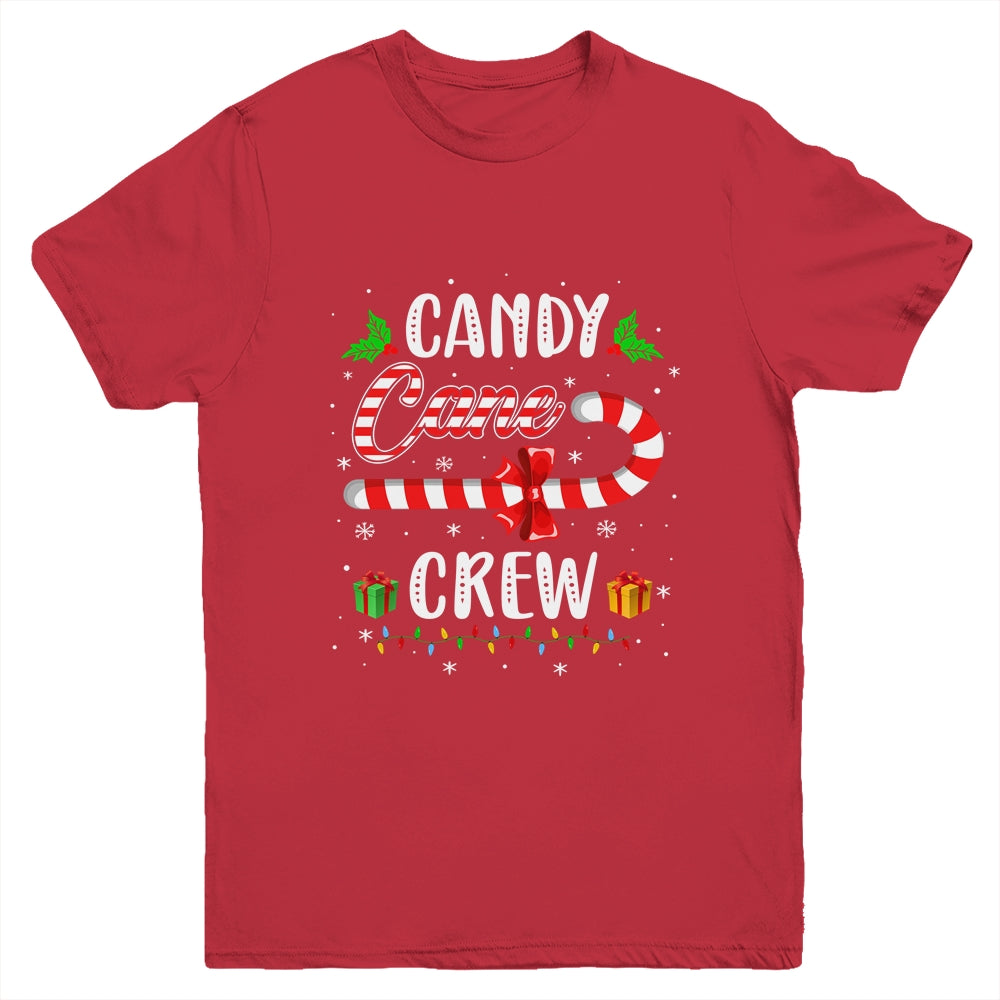 Candy Cane Crew Funny Christmas Candy Lover X-Mas Youth Shirt | siriusteestore