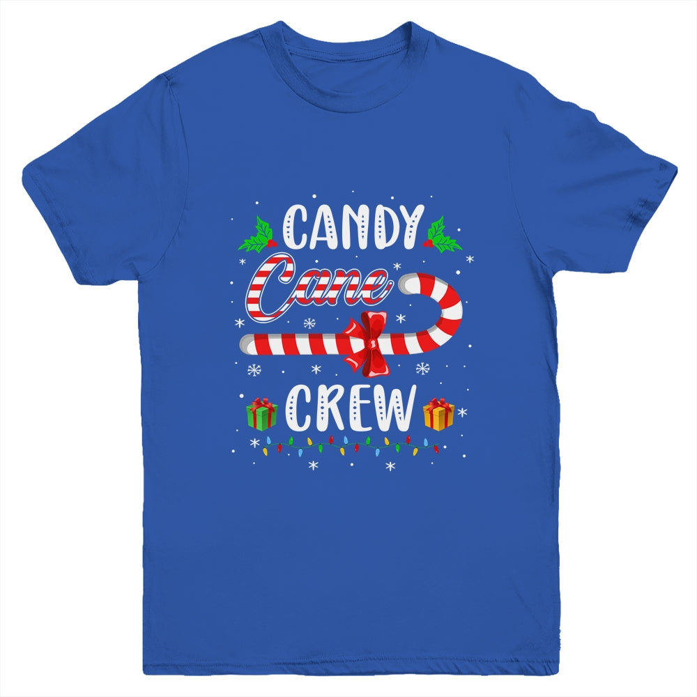 Candy Cane Crew Funny Christmas Candy Lover X-Mas Youth Shirt | siriusteestore