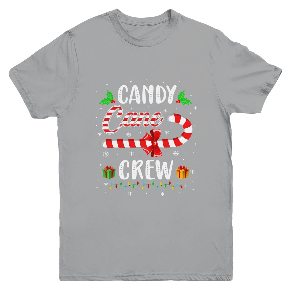 Candy Cane Crew Funny Christmas Candy Lover X-Mas Youth Shirt | siriusteestore