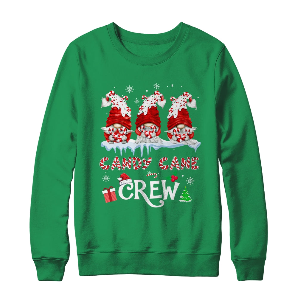 Candy Cane Crew Gnome Christmas Merry Xmas Shirt & Sweatshirt | siriusteestore