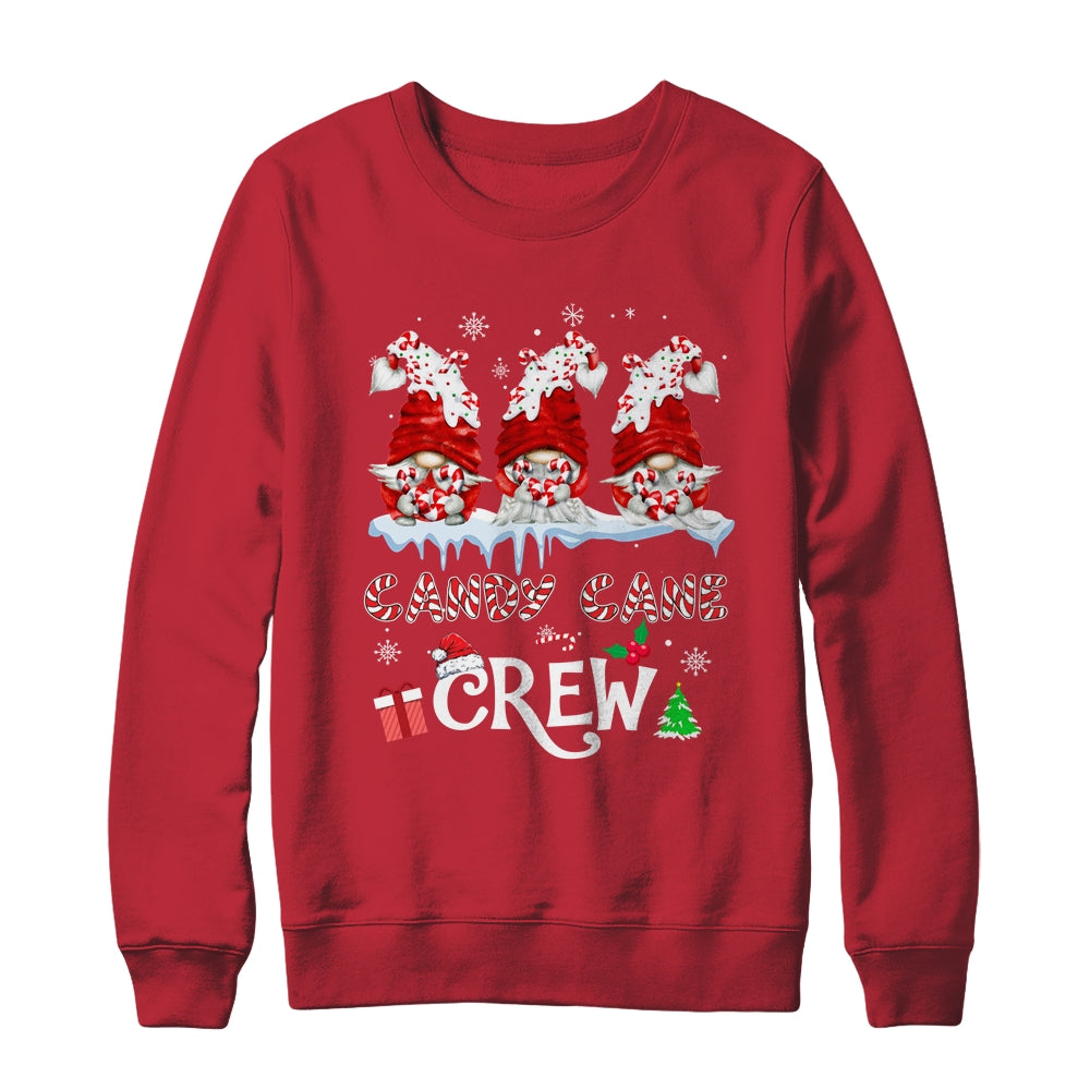 Candy Cane Crew Gnome Christmas Merry Xmas Shirt & Sweatshirt | siriusteestore