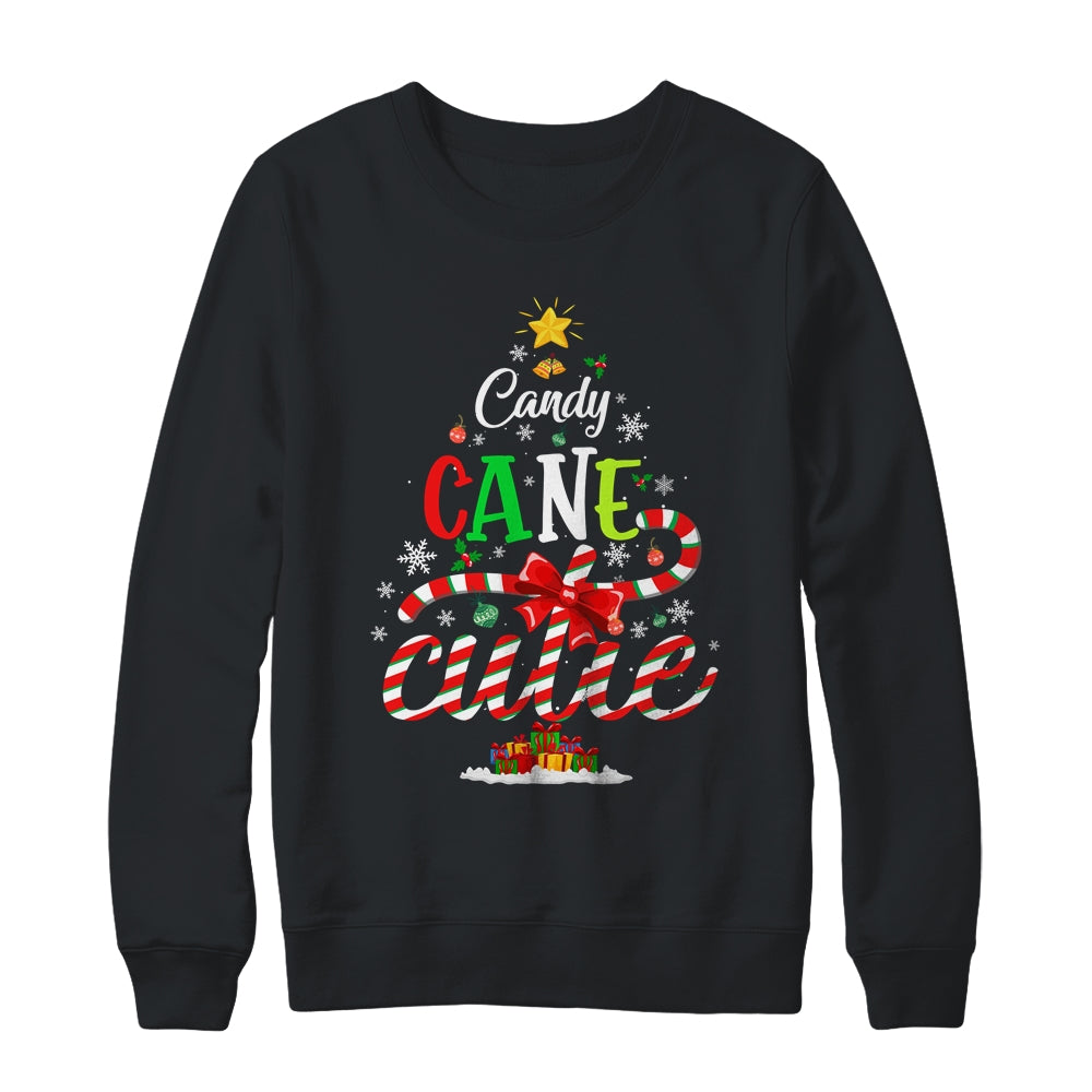 Candy Cane Cutie Funny Christmas Xmas Shirt & Sweatshirt | siriusteestore